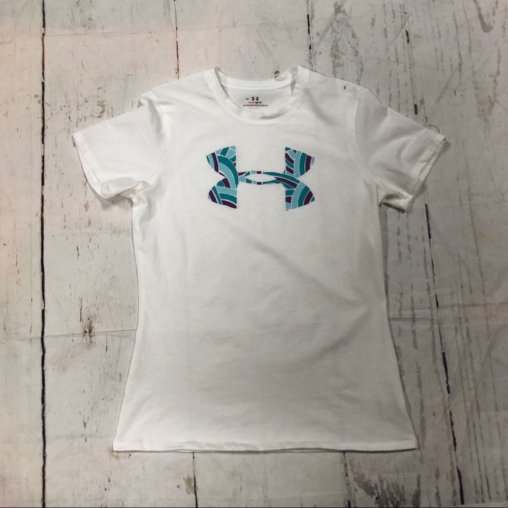 Under Amour White Women Shirt! Size small